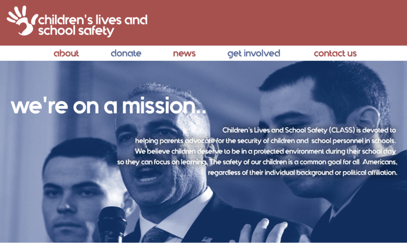 Americans for Children's Lives and School Safety website homepage